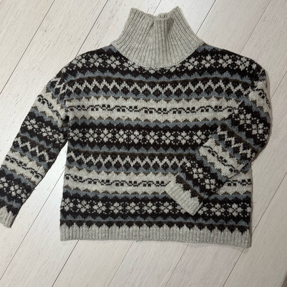 Nili Lotan Cozy Alpaca Sweater